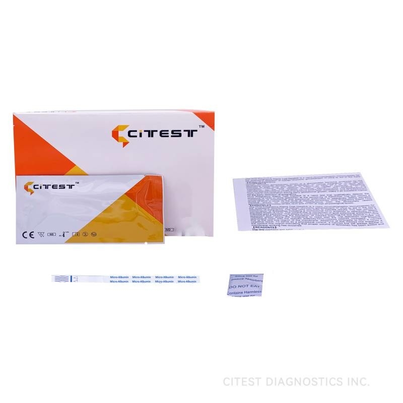 Micro Albumin Rapid Test Dipstick Qualitative Detection Microalbuminuria